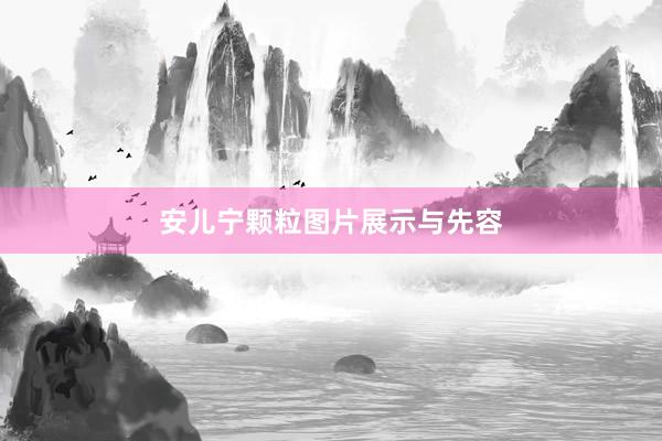 安儿宁颗粒图片展示与先容